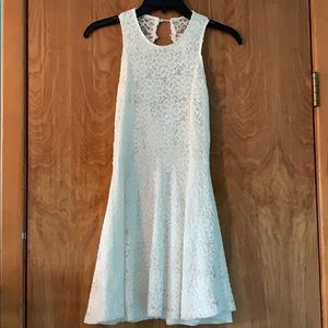 Papaya Lace Dress